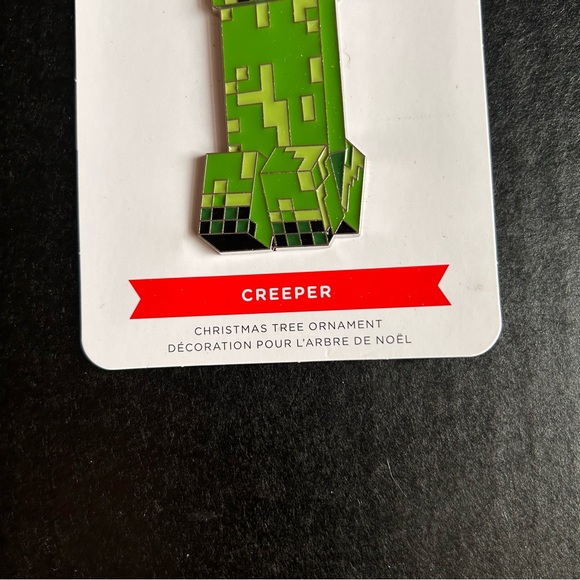 Minecraft Creeper Hallmark Christmas Tree Ornament Holiday Hanging Decor Gaming - Picture 8 of 8